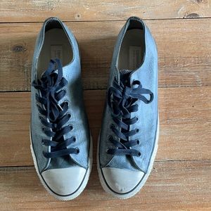 Converse “John Varvatos”  Mens Sz 11 Leather gray
